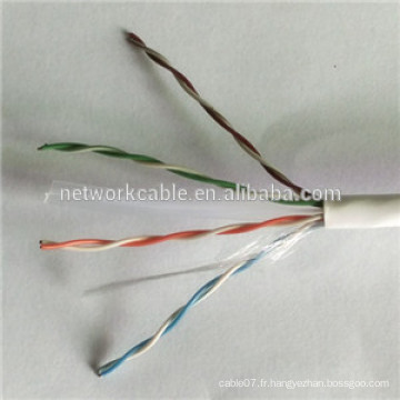 Cat6 utp lan wire 0.56mm CCA pour large bande